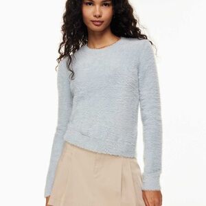 Aritizia Light Blue Kitten Sweater